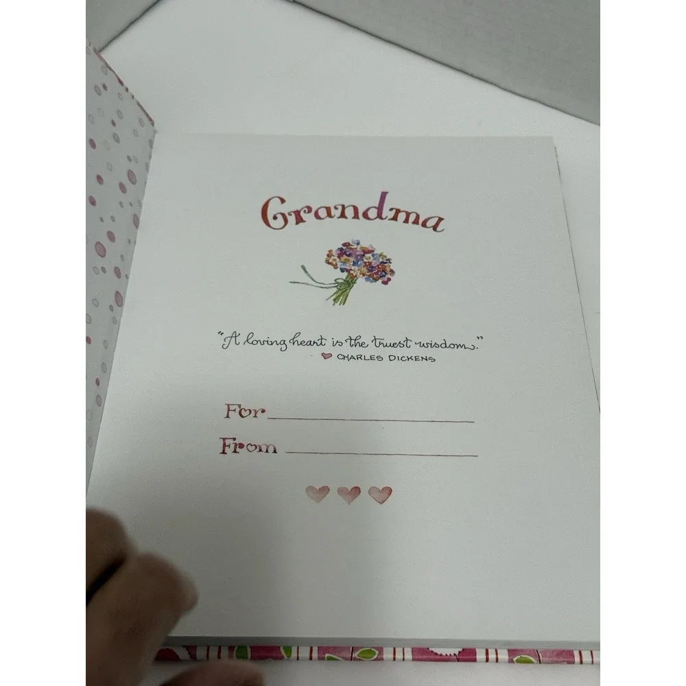 Grandma Tell Me‎ Your Story (Pink ): Keepsake Journal - Hardcover